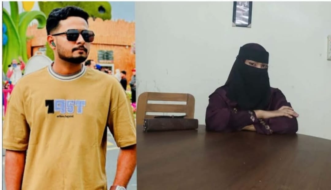বিয়ের দাবিতে বিষের বোতল হাতে অনশন